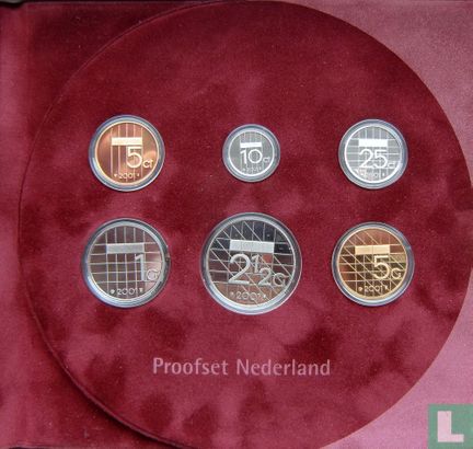 Netherlands mint set 2001 (PROOF) - Image 2