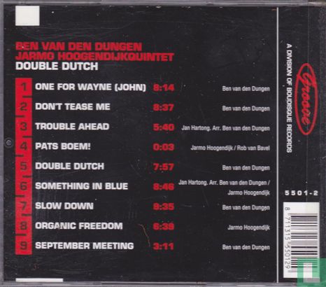 Ben van den Dungen/Jarmo Hoogendijk Quintet  - Double Dutch  - Image 2