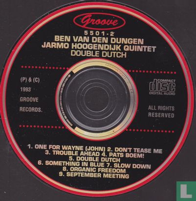Ben van den Dungen/Jarmo Hoogendijk Quintet  - Double Dutch  - Image 3
