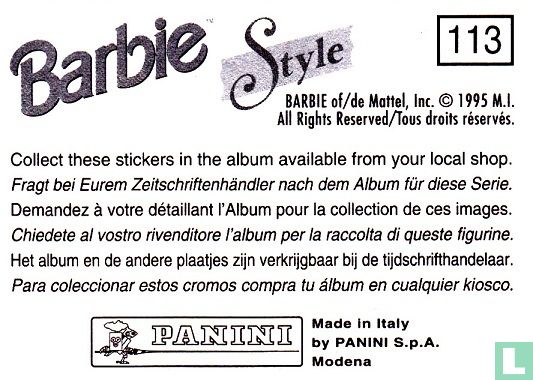 Barbie Style (Panini) - Image 2