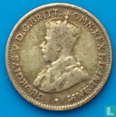 Australia 3 pence 1924 - Image 2