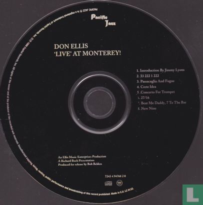 Don Ellis Orchestra live at Monterey  - Afbeelding 3