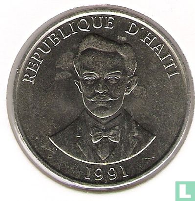 Haïti 20 centimes 1991 - Image 1
