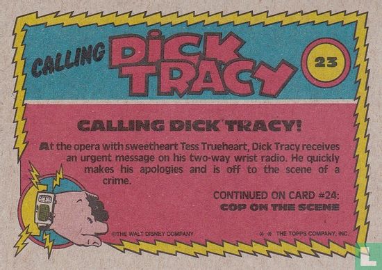 Calling Dick Tracy! - Afbeelding 2