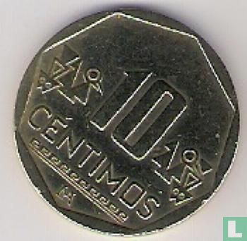 Peru 10 céntimos 2009 - Image 2