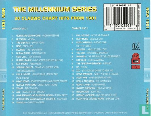 Now That's What I Call Music 1981 Millennium Edition - Image 2
