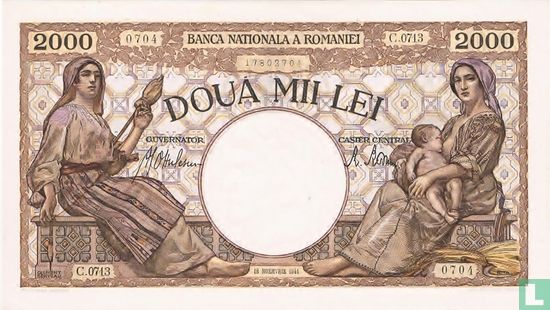 Roumanie 2.000 Lei 1941 - Image 1