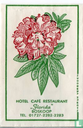 Hotel Café Restaurant "Florida" - Afbeelding 1