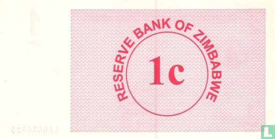 Zimbabwe 1 Cent 2006 - Image 2