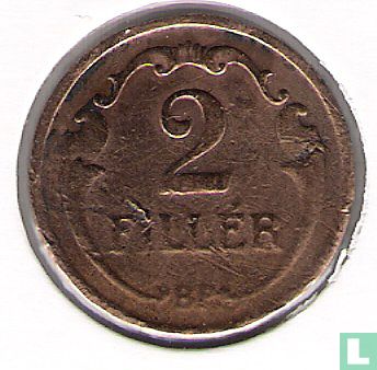 Ungarn 2 Fillér 1938 - Bild 2