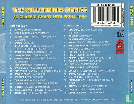 Now That's What I Call Music 1986 Millennium Edition - Image 2