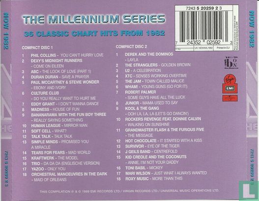 Now That's What I Call Music 1982 Millennium Edition - Image 2