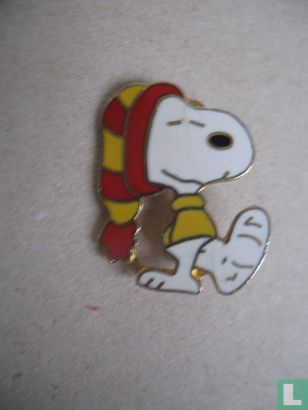Snoopy met muts