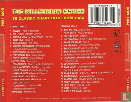 Now That's What I Call Music 1984 Millennium Edition - Afbeelding 2