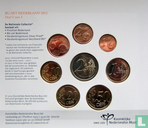 Netherlands mint set 2012 "Nationale Collectie" - Image 3