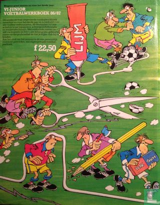 Voetbal werkboek 86/87 - Bild 2