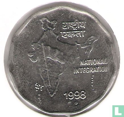 Inde 2 roupies 1998 (Noida) - Image 1