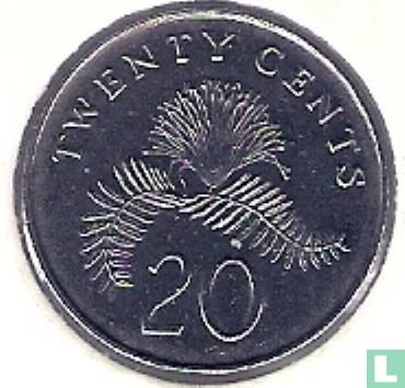 Singapore 20 cents 2006 - Image 2