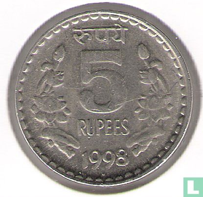Indien 5 Rupien 1998 (Noida) - Bild 1