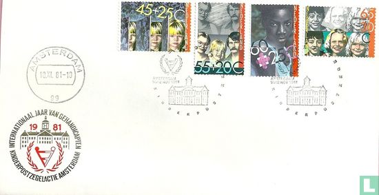 Children's stamp campaign Amsterdam