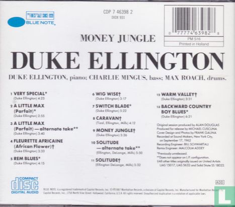 Money Jungle - Duke Ellington/Roach/Mingus  - Bild 2