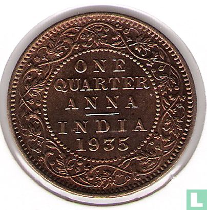 Brits-Indië ¼ anna 1935 - Afbeelding 1