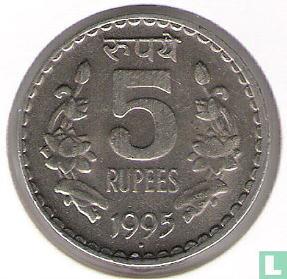 India 5 rupees 1995 (Noida) - Image 1