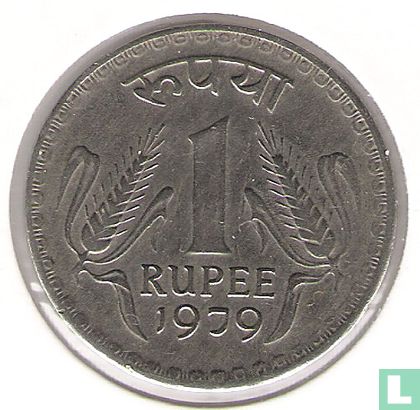 India 1 rupee 1979 (Calcutta) - Image 1
