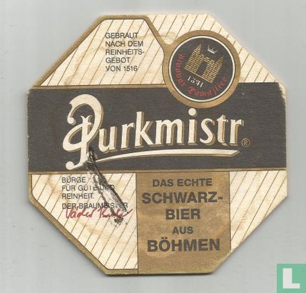 das echte schwarz-bier aus Böhmen - Image 1
