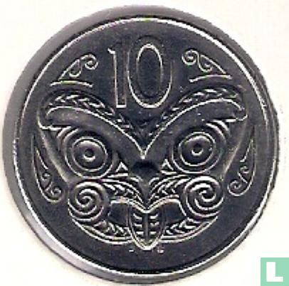 New Zealand 10 cents 1996 - Image 2