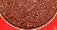 Netherlands 2 cent 200? (misstrike) - Image 2