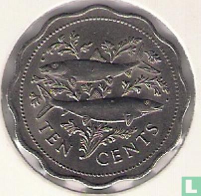 Bahamas 10 Cent 1989 - Bild 2