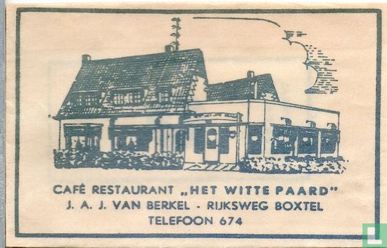 Café Restaurant "Het Witte Paard" - Image 1