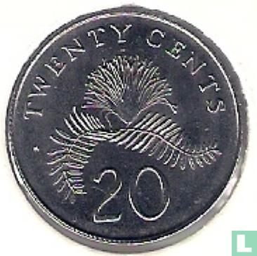 Singapore 20 cents 2007 - Image 2