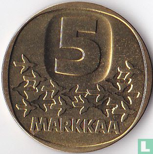 Finnland 5 Markkaa 1979 - Bild 2