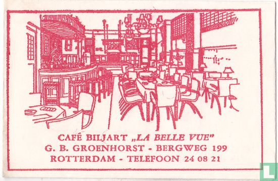 Café Biljart "La Belle Vue"  - Image 1
