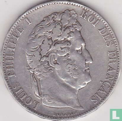 Frankrijk 5 francs 1846 (A) - Afbeelding 2