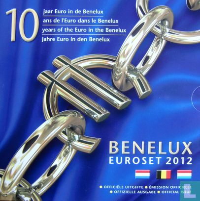 Benelux jaarset 2012 "10 years of the Euro in the Benelux" - Afbeelding 1