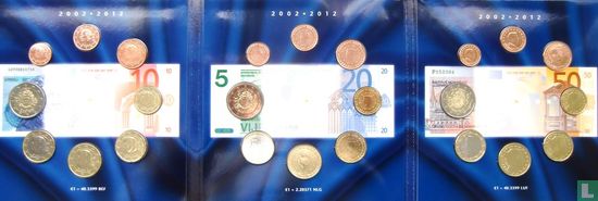 Benelux jaarset 2012 "10 years of the Euro in the Benelux" - Afbeelding 2