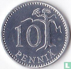 Finland 10 penniä 1983 (K) - Afbeelding 2