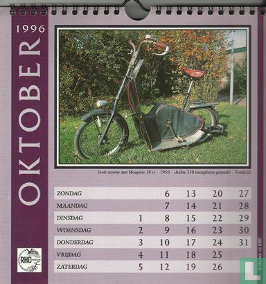 Bromfiets kalender 1996 - Afbeelding 2