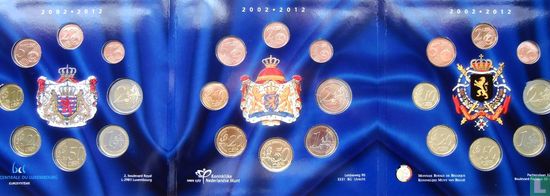 Benelux jaarset 2012 "10 years of the Euro in the Benelux" - Afbeelding 3