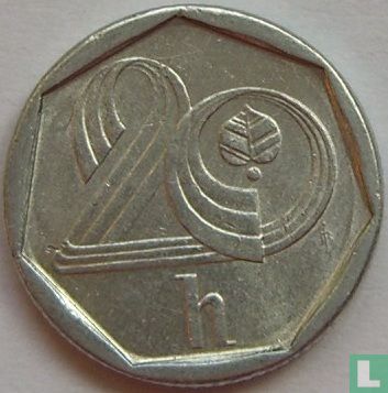 République tchèque 20 haleru 1994 (b) - Image 2