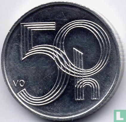 République tchèque 50 haleru 2005 - Image 2