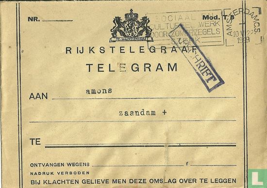 Amsterdam CS - Telegram