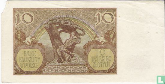 Polen 10 Zlotych 1940 - Bild 2