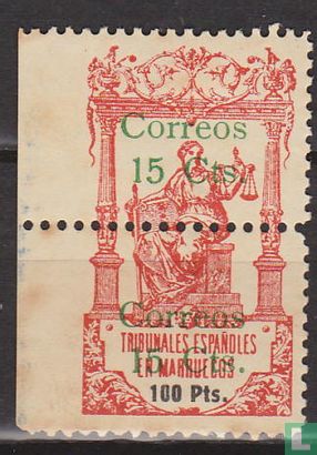 Briefmarken mit Aufdruck  