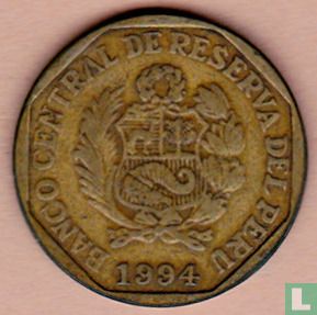 Pérou 20 céntimos 1994 - Image 1