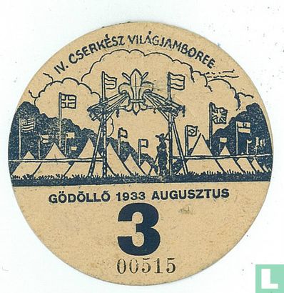 Visitor badge 1933 - 3