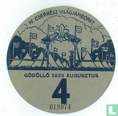 Visitor badge 1933 - 4